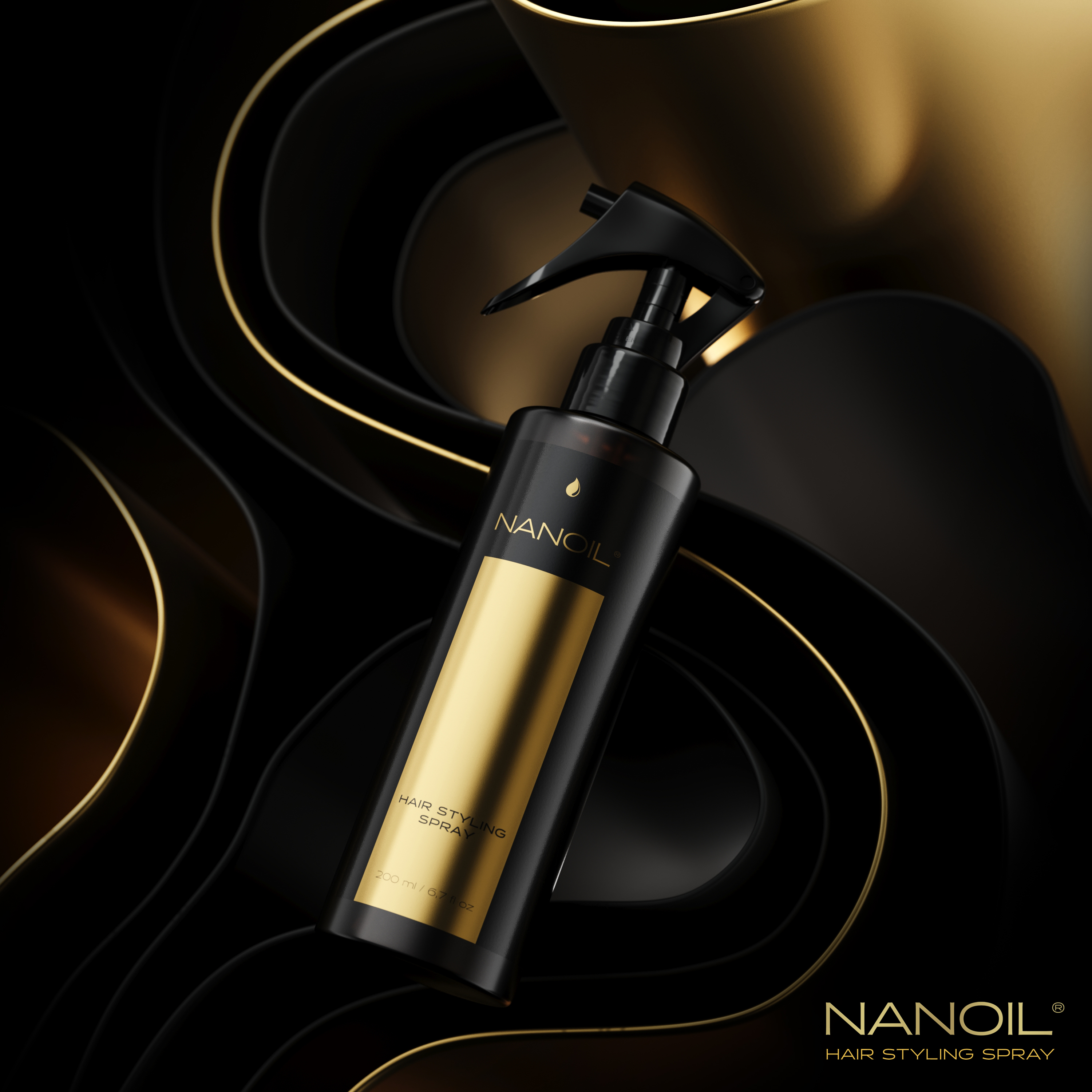 Nanoil Hair Styling Spray – test jakości i działania, opinia 